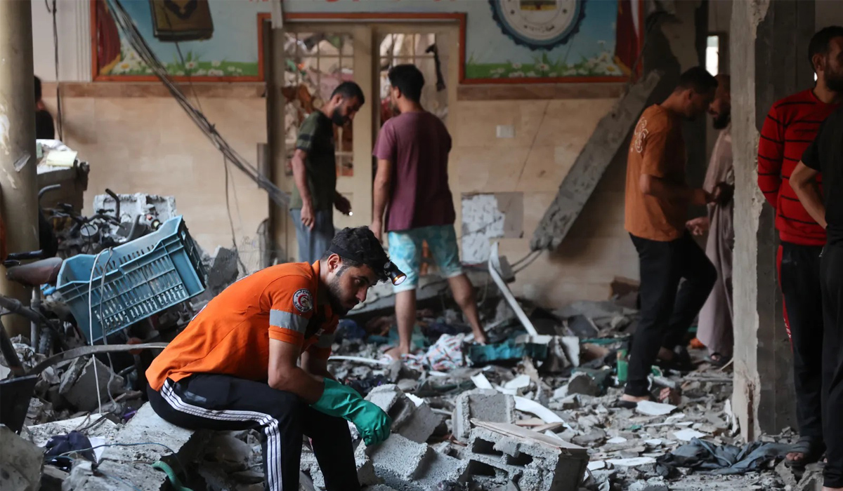 Qatar Strongly Condemns Israeli Occupation's Bombing of School in Gaza Strip